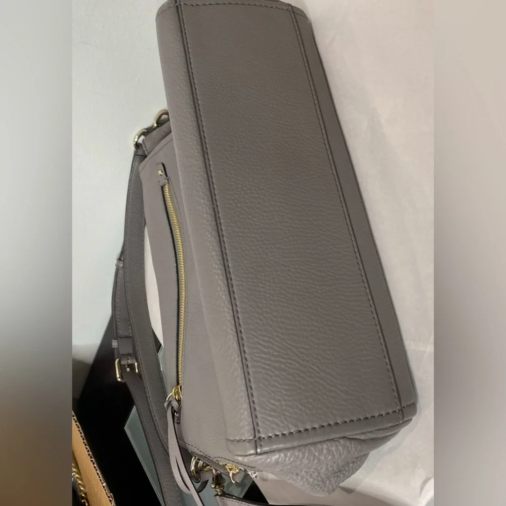 Kate Spade gray Top Handle Crossbody